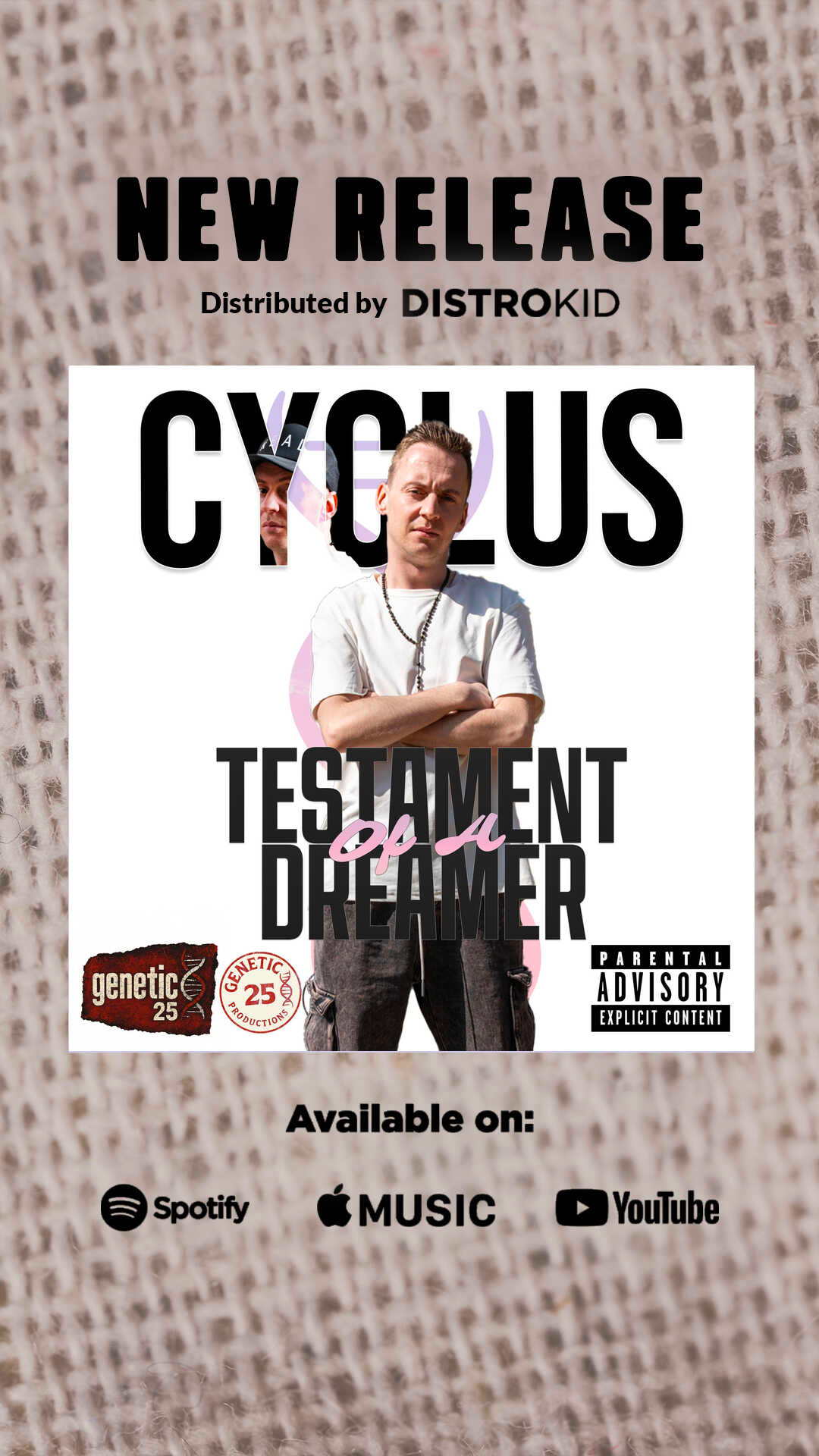 Origineel releasebeeld voor Testament Of A Dreamer